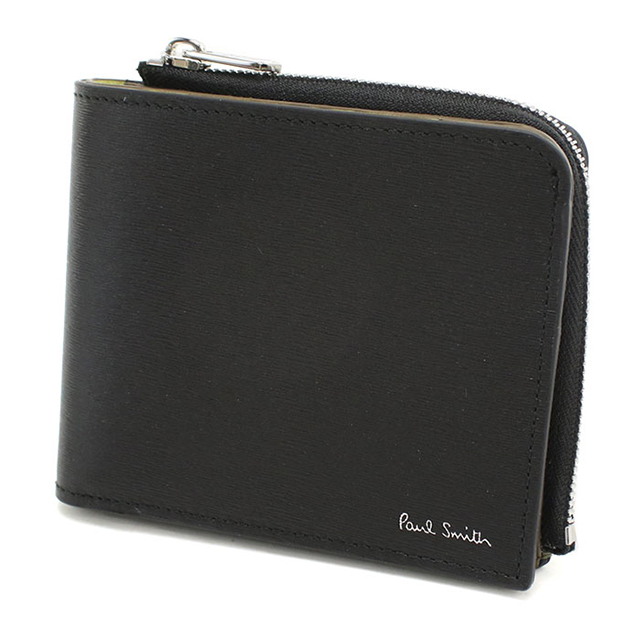 Paul Smith（ポール・スミス） 二つ折り財布 二折財布小銭入付き 二