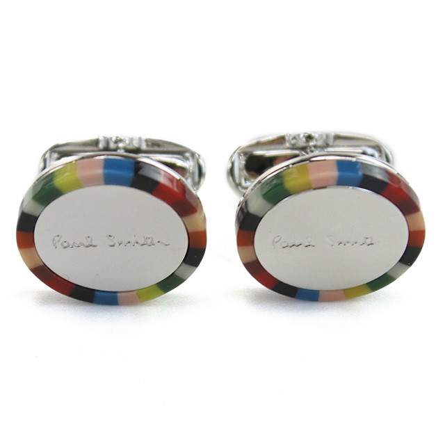 Paul Smith シルバー カフスボタン ポール スミス カフス メンズ Paul Smith M1ACUFF シルバー系 マルチ