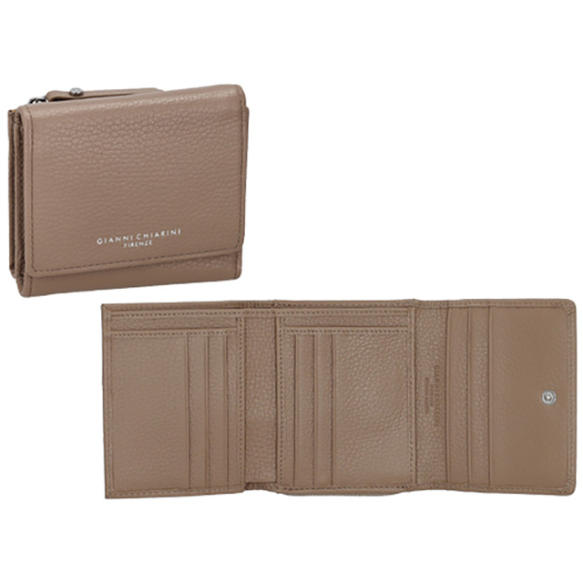 GIANNI CHIARINI（ジャンニ キアリーニ） 三つ折り財布 レディース
