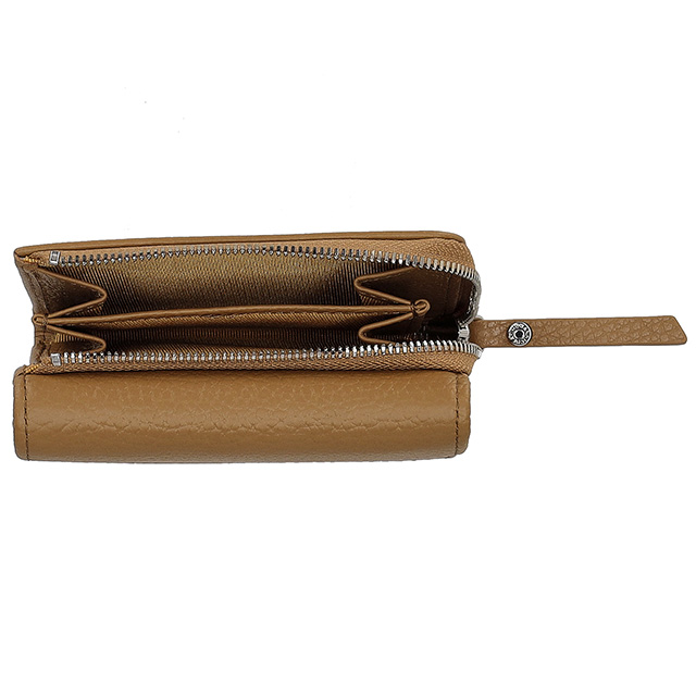 ジャンニ キアリーニ 二つ折り財布 レディース レザー キャメル GIANNI CHIARINI ジャンニ・キアリーニ 三つ折り財布 レディース