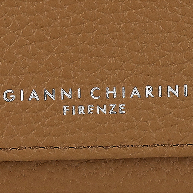 ジャンニ キアリーニ 二つ折り財布 レディース レザー キャメル GIANNI CHIARINI ジャンニ・キアリーニ 三つ折り財布 レディース