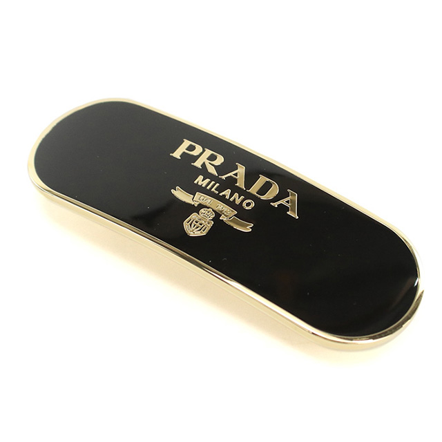 PRADA（プラダ） バレッタ レディース PRADA 1IF022 ブラック 髪留め