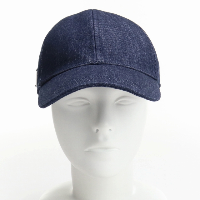 プラダ キャップ メンズ PRADA DENIM コットン100% イタリア 2HC274 BLEU ネイビー系 小物 選べるモデル PRADA（プラダ） ブランド キャップ メンズ PRADA DENIM コットン100