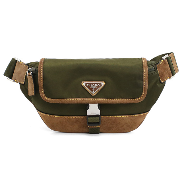 PRADA(プラダ) ボディバッグ メンズ ブランド PRADA 2VH176 カーキ PRADA(プラダ) ボディバッグ メンズ ブランド PRADA 2VH176 カーキ