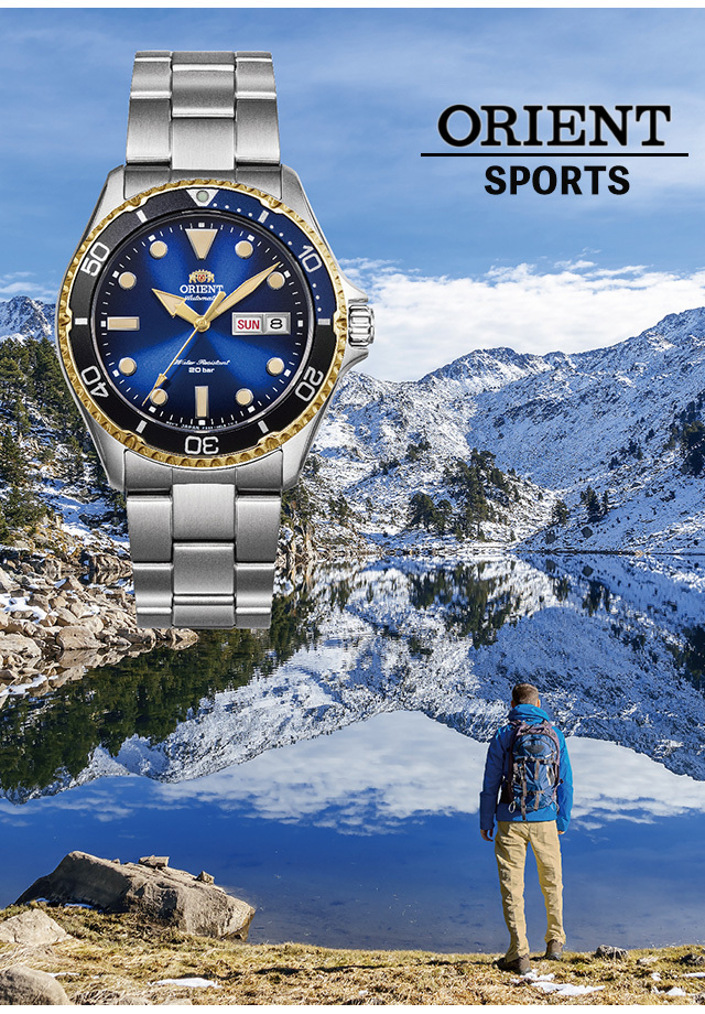 dショッピング |オリエント 腕時計 スポーツ ダイバーデザイン 限定