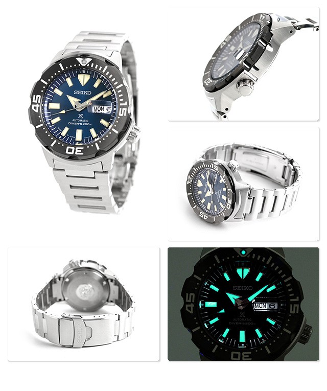 アウトドア セイコー プロスペックス ダイバーズ モンスター 自動巻き メンズ 腕時計 SBDY033 SEIKO PROSPEX ブルー 腕時計のななぷれ - 通販 - PayPayモール シーンに