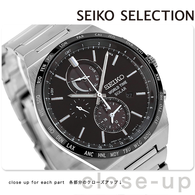セイコー 腕時計 メンズ クロノグラフ ソーラー SBPJ025 SEIKO