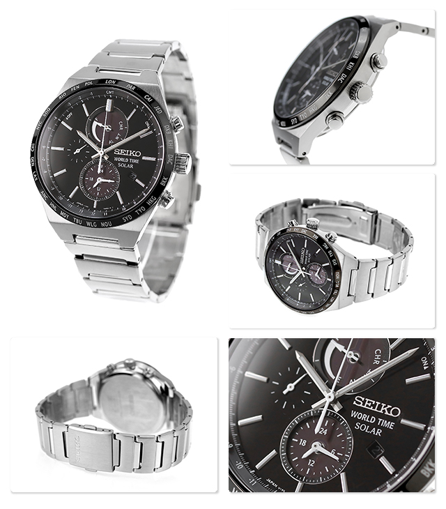 セイコー 腕時計 メンズ クロノグラフ ソーラー SBPJ025 SEIKO
