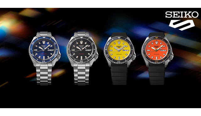 セイコー5 スポーツ SKX Series 自動巻き 腕時計 ブランド メンズ