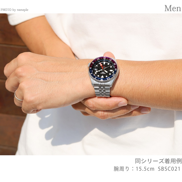 セイコー5 スポーツ SKX Series GMT 自動巻き 腕時計 ブランド メンズ