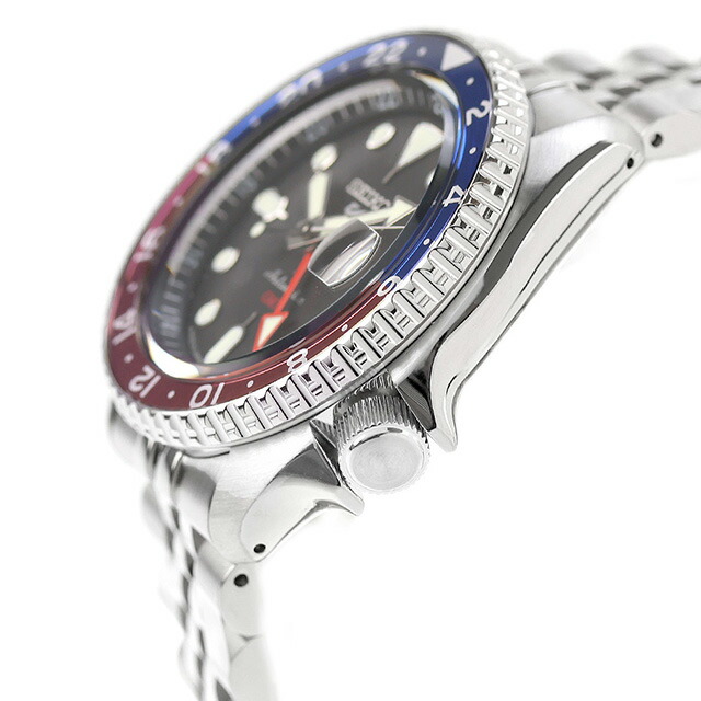 Seiko 5 Sports セイコー5 スポーツ SKX Series GMT 自動巻き 腕時計