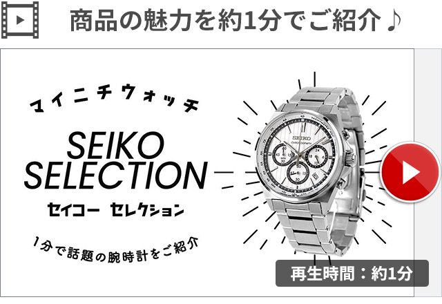 新品未使用　SEIKO SBTR031 クロノグラフ SEIKO SELECTION セイコーセレクション クオーツ 腕時計