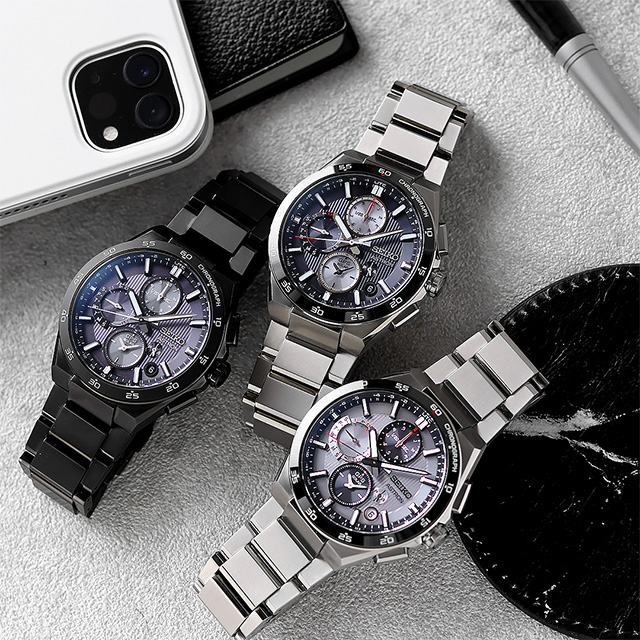 セイコー アストロン NEXTER 5X デュアルタイムクロノグラフ 電波