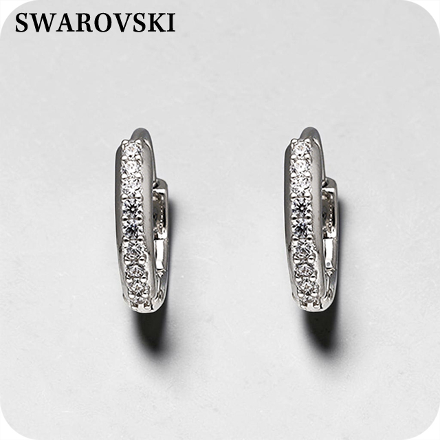 SWAROVSKI（スワロフスキー） ピアス レディース ブランド フープ 両耳