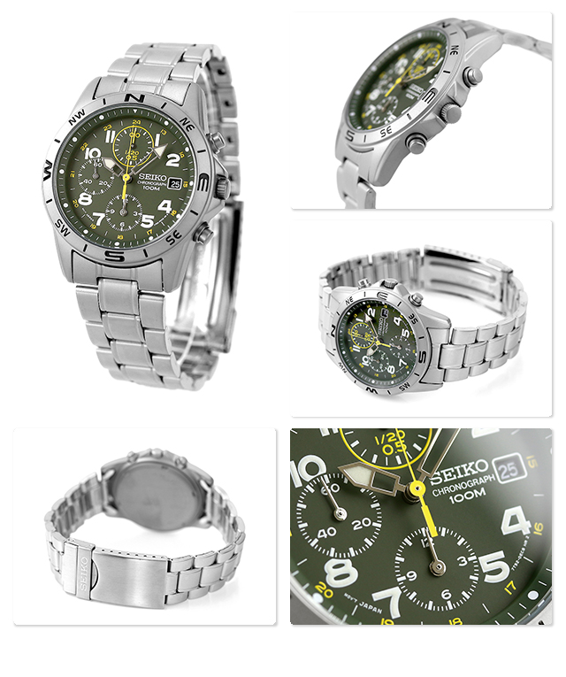 SEIKO（セイコー） クロノグラフ 逆輸入 海外モデル SND377P1 SND377P