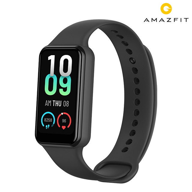 アマズフィット Band 7 充電式クオーツ スマートウォッチ メンズ レディース Bluetooth Amazfit SP170049-C01  デジタル ブラック 黒 記念品 プレゼント ギフト