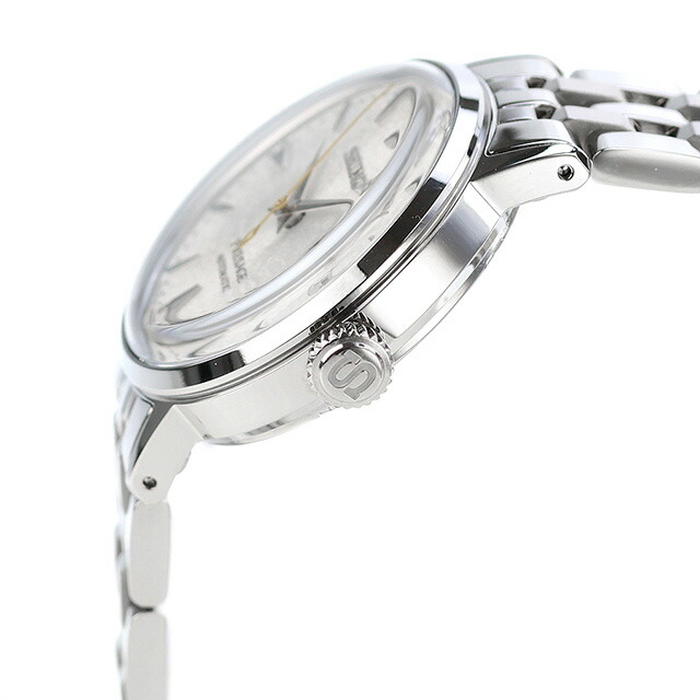 SEIKO 自動巻き 腕時計 シルバー　PRESAGE PRESAGE セイコー プレザージュ カクテルタイム 自動巻き 腕時計