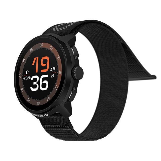 SUUNTO（スント） RUN ラン ALL BLACK 充電式クォーツ スマート