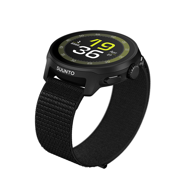 SUUNTO（スント） RUN ラン ALL BLACK 充電式クォーツ スマート
