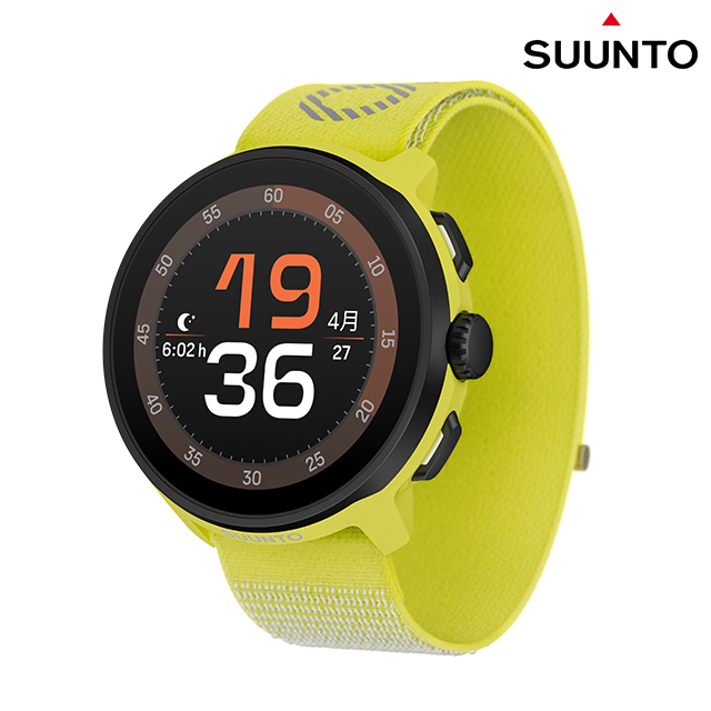 SUUNTO スント RUN LIME 充電式クォーツ スマートウォッチ