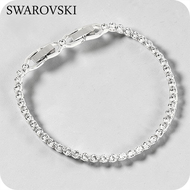 q*e様 SWAROVSKI スワロフスキー クリスタルブレスレット ヴィンテー sw-1808960-a.jpg