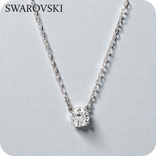 SWAROVSKI スワロフスキー ネックレス レディース シルバー SWAROVSKI（スワロフスキー） ネックレス レディース ブランド