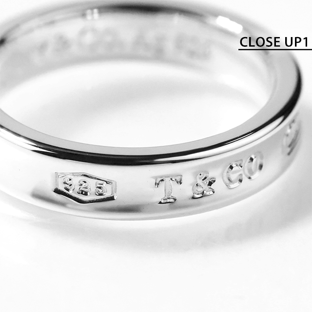 美品 TIFFANY ティファニー 1837 シルバーリング ② ティファニー 1837 シルバー リング (ミディアム)[] Tiffany 1837