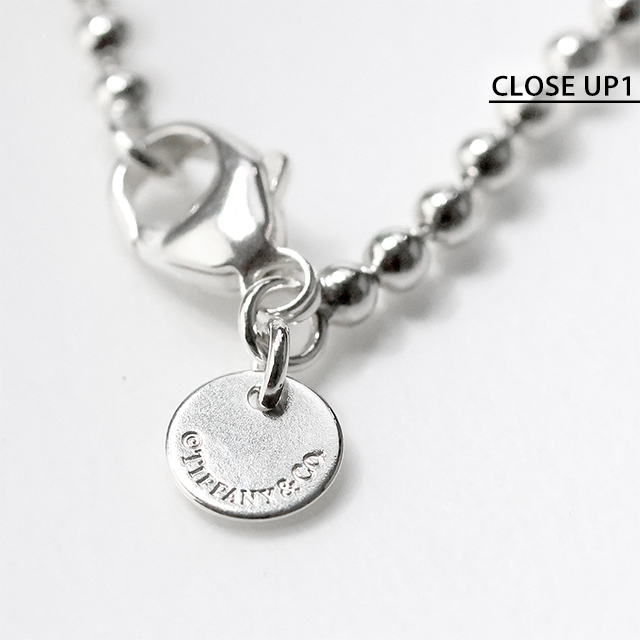 Tiffany & Co. シルバー　ペンダント TIFFANY&Co.（ティファニー） ネックレス レディース ブランド ビーズ