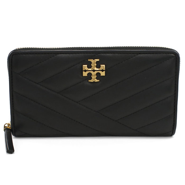 美品　Tory Burch　トリーバーチ　レザー　財布　ラウンドジップ　黒 トリーバーチ TORYBURCH 財布 レディース 長財布 ラウンドファスナー