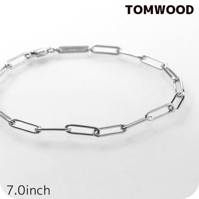 TOMWOOD ブレスレットシルバー No.007 TOM WOOD（トムウッド） ブレスレット メンズ レディース ブランド
