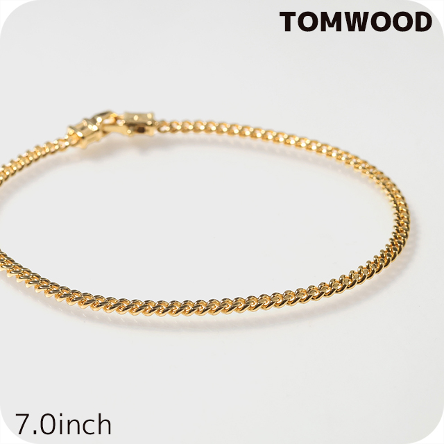 TOM WOOD（トムウッド） ブレスレット メンズ レディース TOMWOOD Curb