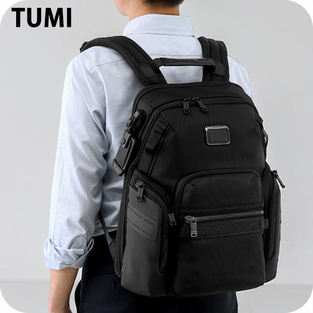 TUMIトゥミ リュックサック ラーキン ポートラ キャンバス×レザー ビジネス TUMI（トゥミ） リュック メンズ ブランド アルファブラボー ビジネス