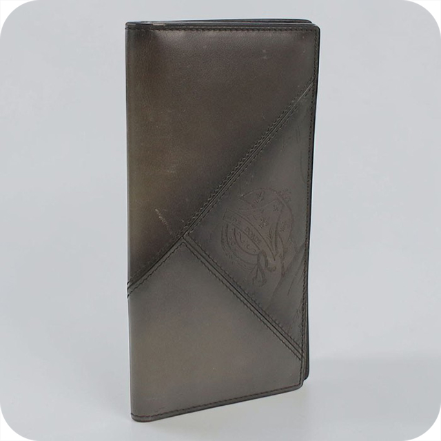 Berluti 　ベルルッティ　長財布 Berluti（ベルルッティ） 中古 長財布ニ折小銭入付き メンズ ブランド