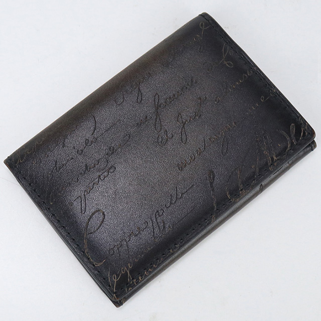 Berluti（ベルルッティ） 中古 名刺入れ メンズ ブランド スクリット