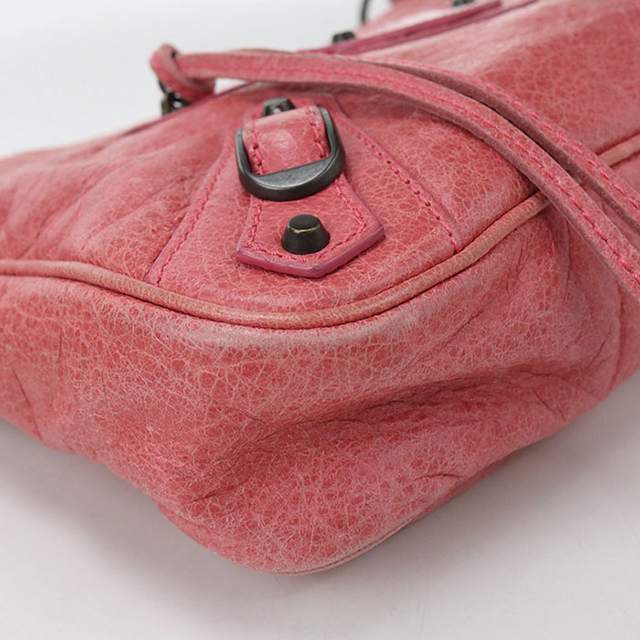 【32,000円OFF お値引き】 BALENCIAGA バレンシアガ ジャイアント シティ ハンド バッグ ショルダー バッグ 2WAY ピンク レザー 281770 保存袋 ショップ カード レディース 【中古 B ランク】 ☆送料無料☆ 当店通常価格89,800円 楽天市場】【バッグ】BALENCIAGA バレンシアガ ジャイアント ヒップ