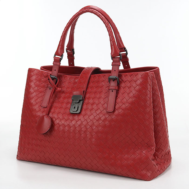 お客‼️ ボッテガヴェネタ ローマ トートバッグ イントレチャート値下げ可能 BOTTEGA VENETA（ボッテガ・ヴェネタ） 中古 トートバッグ レディース