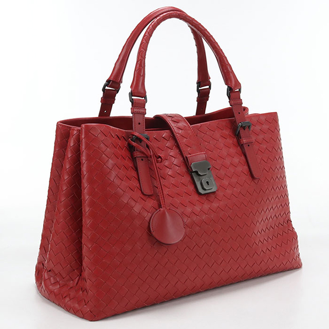 お客‼️ ボッテガヴェネタ ローマ トートバッグ イントレチャート値下げ可能 BOTTEGA VENETA（ボッテガ・ヴェネタ） 中古 トートバッグ レディース