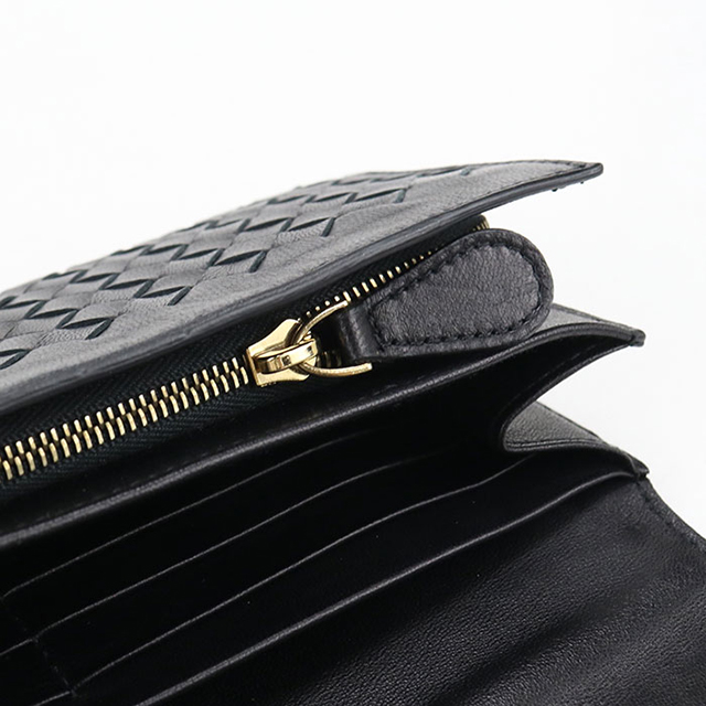 BOTTEGA VENETA（ボッテガ・ヴェネタ） 中古 長財布二折 レディース