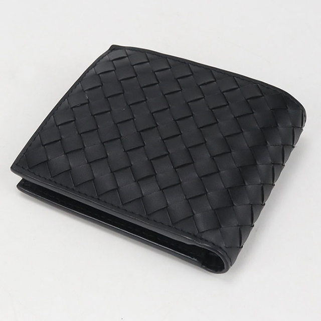 BOTTEGA VENETA（ボッテガ・ヴェネタ） 中古 二つ折り財布 コンパクト