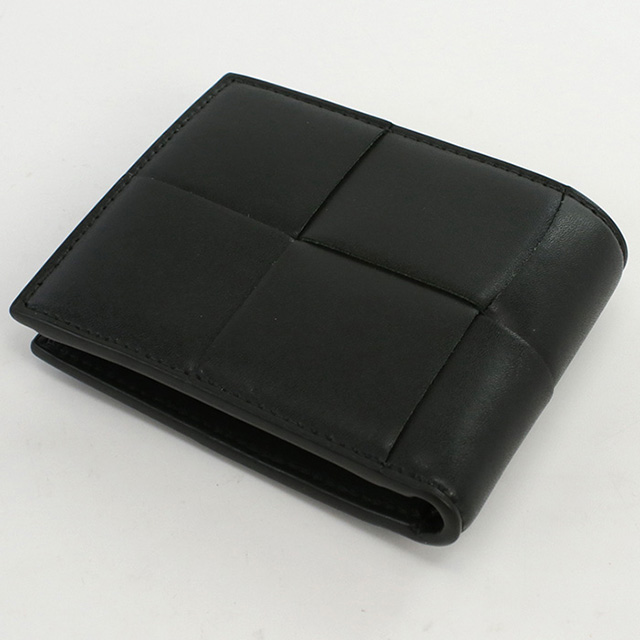 BOTTEGA VENETA 中古 ボッテガヴェネタ 二折財布小銭入付き