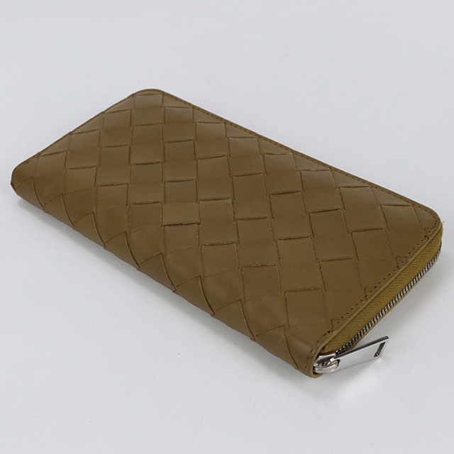 ⭐️新品未使用⭐️ ボッテガヴェネタ　イントレチャート　長財布　ラウンドジップ BOTTEGA VENETA（ボッテガ・ヴェネタ） 長財布 メンズ レディース
