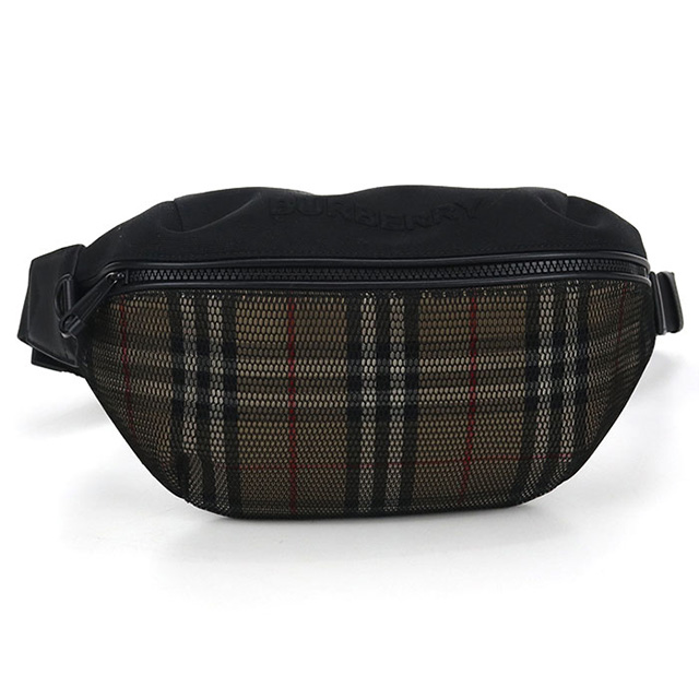 【未使用保管品】バーバリー メンズ ボディバッグ ノバチェック ナイロン タグ付 BURBERRY（バーバリー） 中古 ボディバッグ メンズ ブランド ノバ
