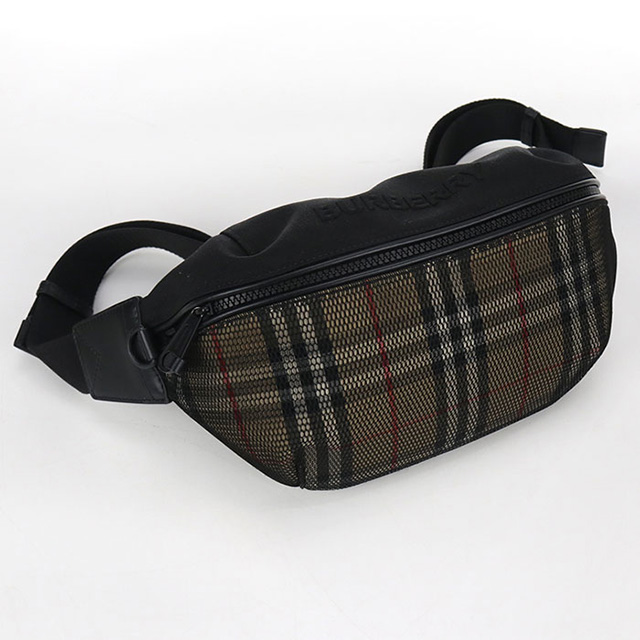 本日限定価格　バーバリー　 ボディバッグ　ノバチェック　ヴィンテージ　キャンバス BURBERRY ボディバッグ ノバチェック ヴィンテージ キャンバス 本革