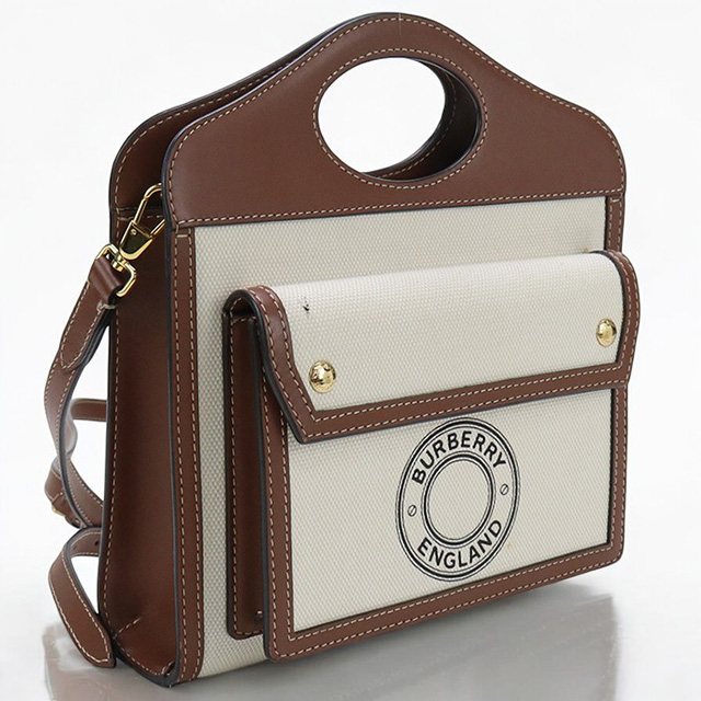 BURBERRY - 美品 バーバリー レザー ショルダーバッグ