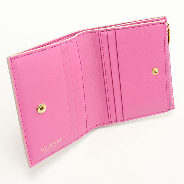 BVLGARI（ブルガリ） 中古 二つ折り財布 コンパクト レディース