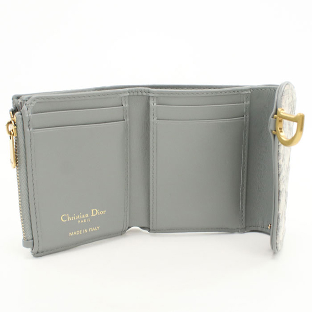 ChristianDior ディオール 三つ折り財布 サドル ロータスウォレット 210.jpg