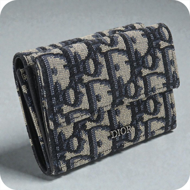 Dior ディオール　三つ折り財布 Christian Dior ディオール 三つ折り財布 – Trip