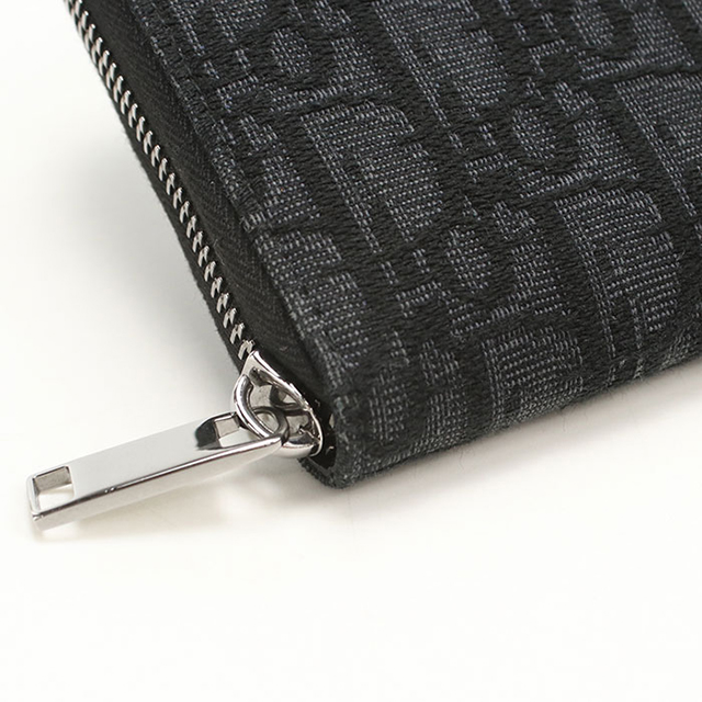 DIOR ディオール/ラウンドジップ長財布/Aランク/38【中古】 Dior - DIOR ディオール/ラウンドジップ長財布/Aランク/38【中古】の