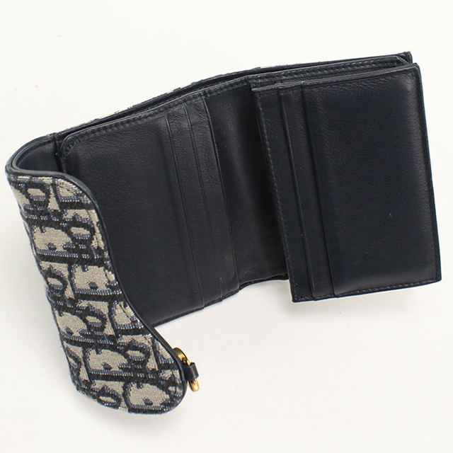 Christian Dior サドル 三つ折り財布 Christian Dior（クリスチャン・ディオール） 中古 ディオール 三