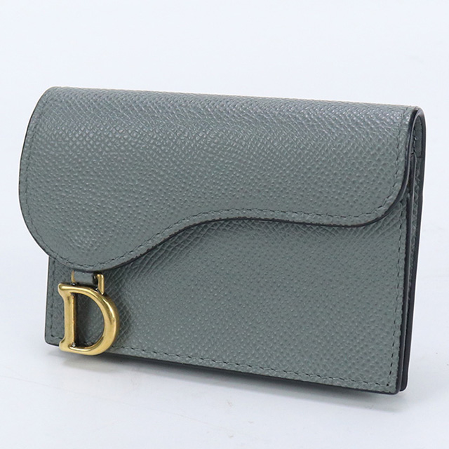 中古品 Dior サドルウォレット【値下げ不可】 GW特別価格！Dior サドル ミニウォレット オブリーク トロッター